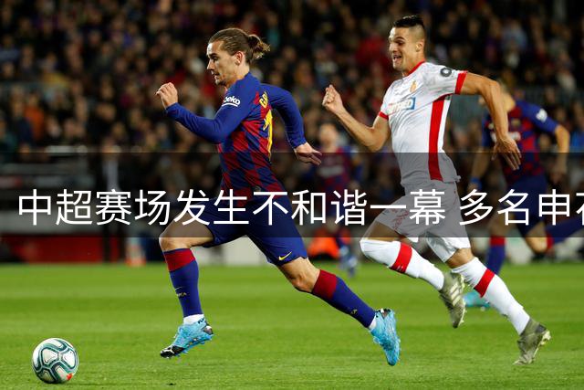 中超赛场发生不和谐一幕 多名申花球迷被拘引球迷组织抗议